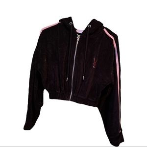 Playboy cropped jacket